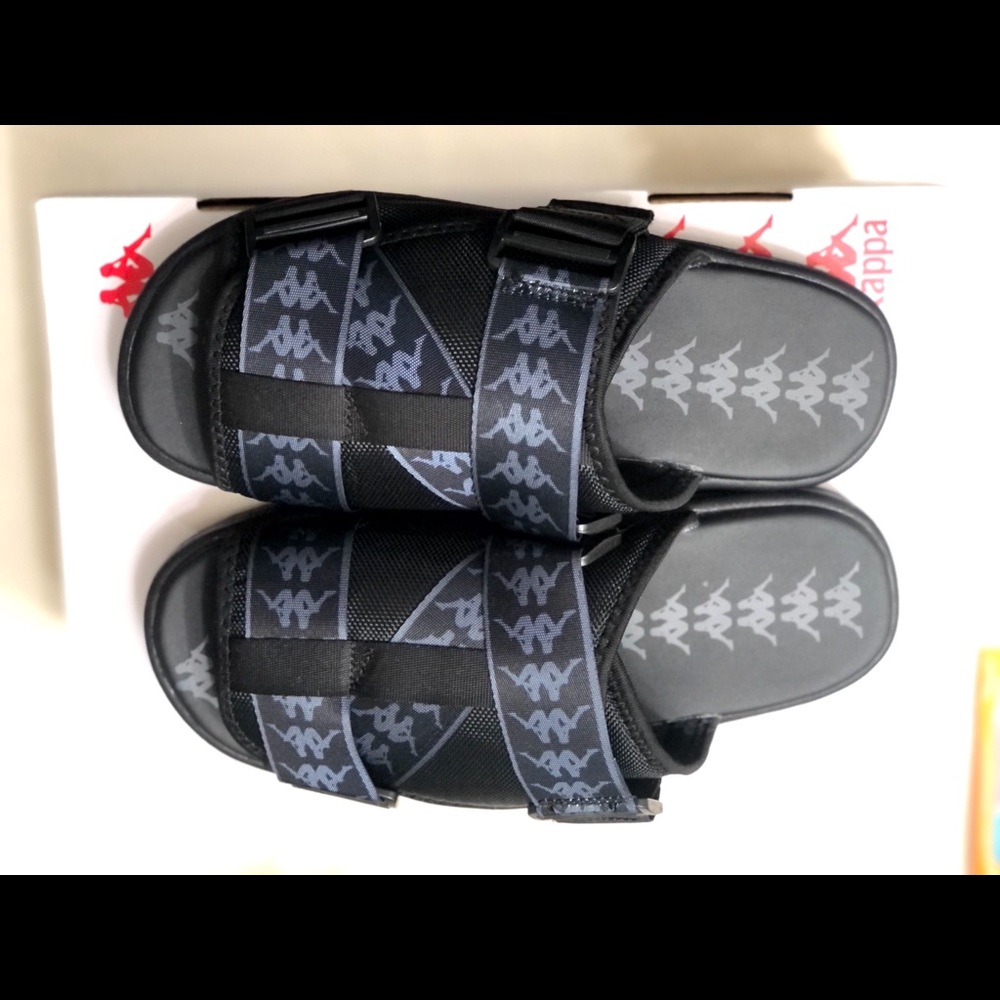 Kappa slide sandal